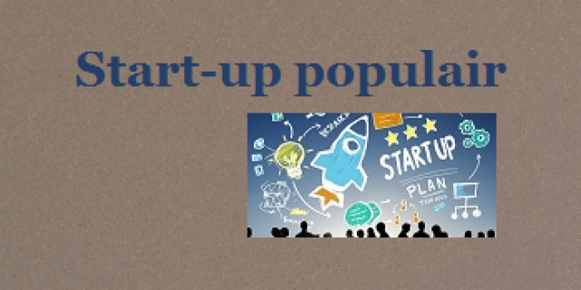 Start-ups nog steeds populair